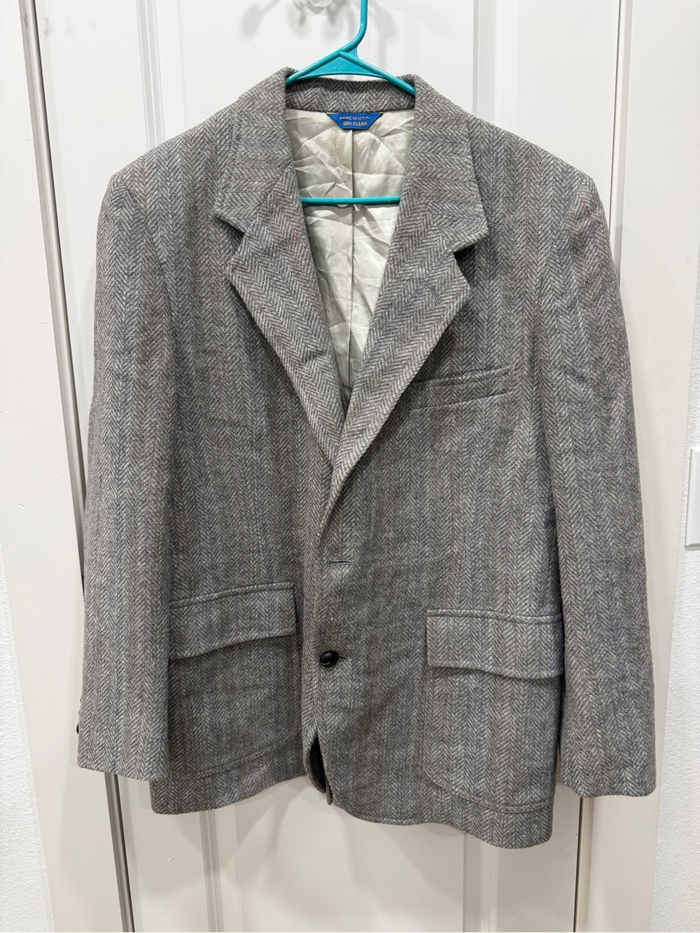 Pendleton Gray Herringbone Sport Coat Blazer